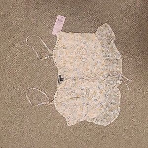 Thin strap corset, Wild fable, size L. Floral print